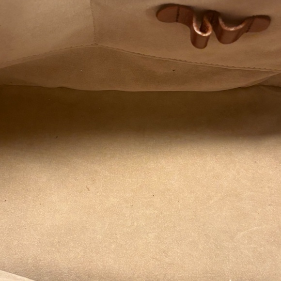 Brahmin Tan Melbourne Collection Croc Embossed Alma Handbag - Picture 4 of 17